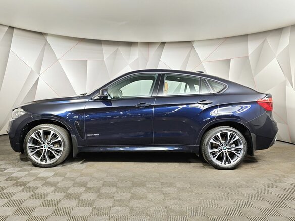 2018 BMW X6 40d II (F16), чёрный - вид 4