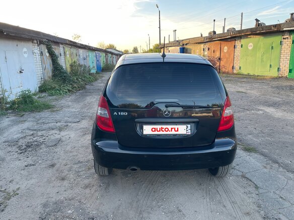2009 Mercedes-Benz A-Класс 170 II (W169) Рестайлинг, чёрный, 540000 рублей - вид 9