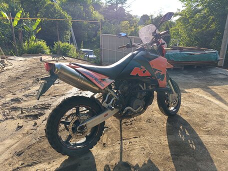 2006 KTM 950 SM, оранжевый, 300000 рублей, вид 3
