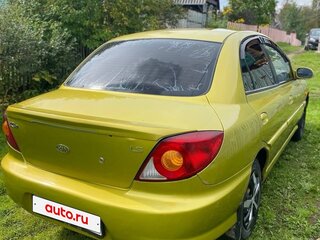 2002 Kia Rio I, жёлтый, 160000 рублей, вид 4