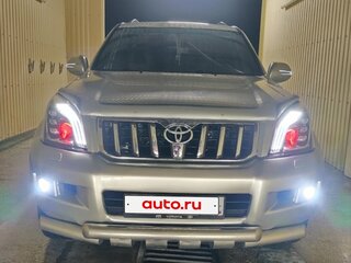 2008 Toyota Land Cruiser Prado 4-speed 120 Series Рестайлинг, серебристый, 2050000 рублей, вид 1