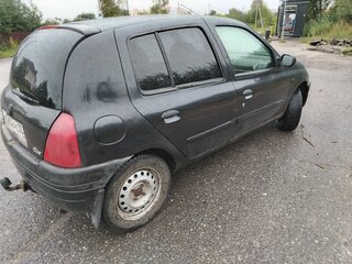 2000 Renault Clio II, чёрный, 100000 рублей, вид 5