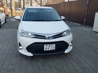 2017 Toyota Corolla Fielder XI (E160, E170, E180) Рестайлинг 1, белый, 1110000 рублей, вид 1
