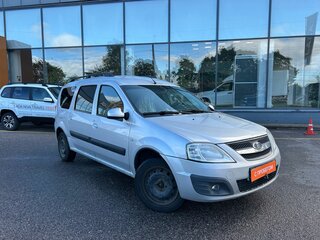 2013 Lada (ВАЗ) Largus I, серебристый, 456000 рублей, вид 2