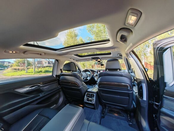 2021 BMW 7 серии 740i VI (G11/G12) Рестайлинг, чёрный, 5950000 рублей - вид 14