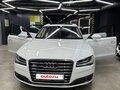 2014 Audi A8 Long III (D4) Рестайлинг, белый, 2350000 рублей
