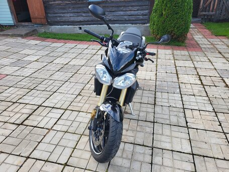 2012 Triumph Street Triple, чёрный, 520000 рублей, вид 2