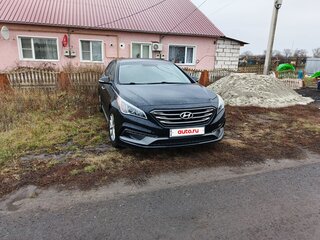 2015 Hyundai Sonata VII (LF), синий, 1100000 рублей, вид 2