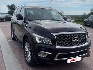 2015 Infiniti QX80 I Рестайлинг, коричневый, 3550000 рублей, вид 4