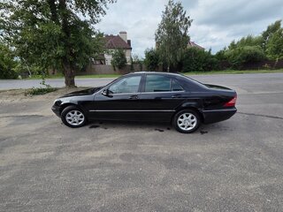 2002 Mercedes-Benz S-Класс 320 IV (W220), чёрный, 550000 рублей, вид 4