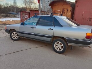 1986 Audi 100 III (C3), серебристый, 75000 рублей, вид 3
