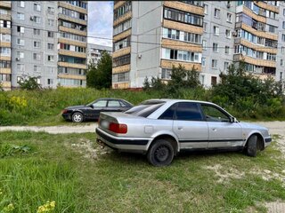 1992 Audi 100 IV (C4), серебристый, 125000 рублей, вид 5