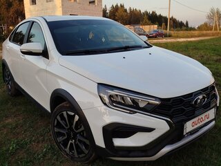 2023 Lada (ВАЗ) Vesta Cross I Рестайлинг (NG), белый, 1550000 рублей, вид 2