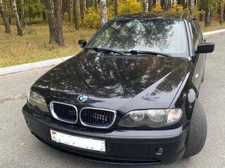 2002 BMW 3 серии 318i IV (E46) Рестайлинг, чёрный, 470000 рублей, вид 2