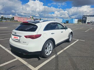 2013 Infiniti FX37 II (S51) Рестайлинг, белый, 1850000 рублей, вид 3