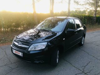 2017 Lada (ВАЗ) Granta I, чёрный, 700000 рублей, вид 1