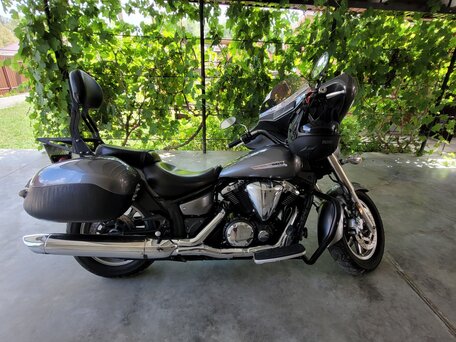 2007 Yamaha XVS1300, серый, 650000 рублей, вид 4