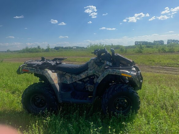 2008 BRP Can-Am Outlander MAX 650, зелёный, 750000 рублей - вид 6