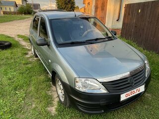 2012 Renault Logan I Рестайлинг, голубой, 350000 рублей, вид 3