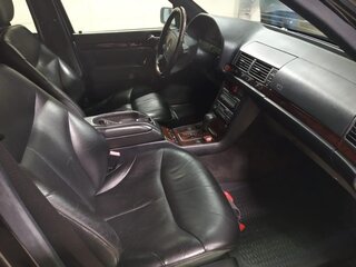 1996 Mercedes-Benz S-Класс 600 III (W140) Рестайлинг, чёрный, 9700000 рублей, вид 4