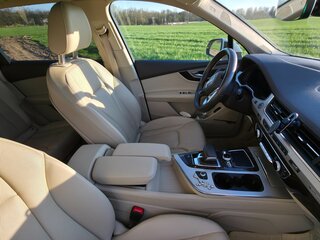 2019 Audi Q7 II (4M), белый, 3050000 рублей, вид 4