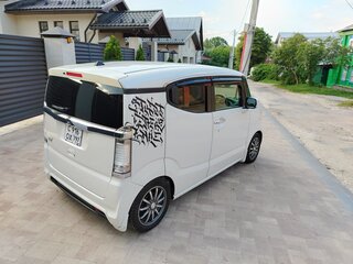 2015 Honda N-BOX Slash I, белый, 750000 рублей, вид 3