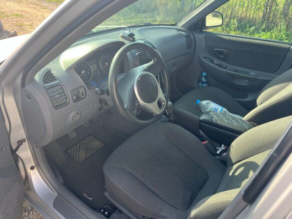 2005 Hyundai Accent ТагАЗ II, серебристый - вид 6