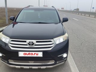 2013 Toyota Highlander II (XU40) Рестайлинг, чёрный, 2400000 рублей, вид 2