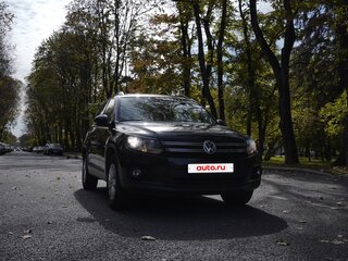 2014 Volkswagen Tiguan I Рестайлинг, чёрный, 1300000 рублей, вид 4