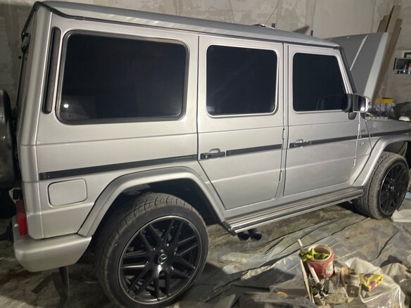 1994 Mercedes-Benz G-Класс 320 II (W463), серый, 1800000 рублей - вид 2