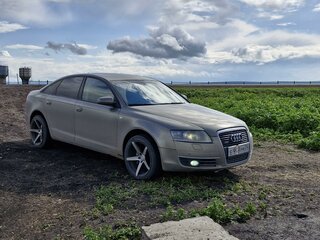 2007 Audi A6 III (C6), бежевый, 900000 рублей, вид 2