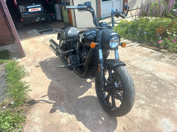2023 Indian Scout, чёрный, 1649000 рублей - вид 1