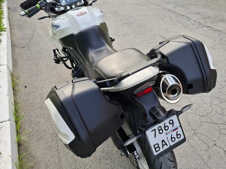2007 Triumph Tiger 1050, белый, 460000 рублей, вид 4