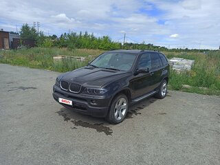 2001 BMW X5 3.0i I (E53), чёрный, 860000 рублей, вид 2