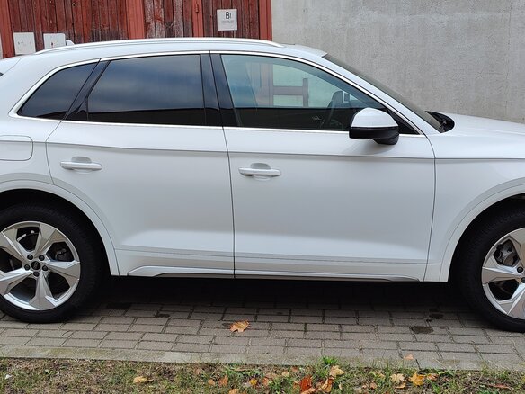 2021 Audi Q5 45 TFSI II (FY) Рестайлинг, белый, 3225000 рублей - вид 3