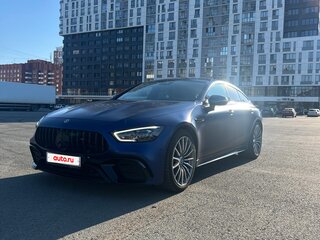 2019 Mercedes-Benz AMG GT 4-Door Coupe 53 I, синий, 8000000 рублей, вид 3