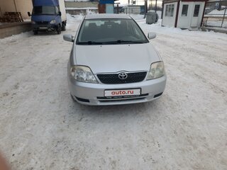 2003 Toyota Corolla IX (E120, E130), белый, 550000 рублей, вид 2