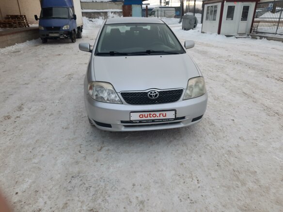 2003 Toyota Corolla IX (E120, E130), белый, 550000 рублей - вид 1