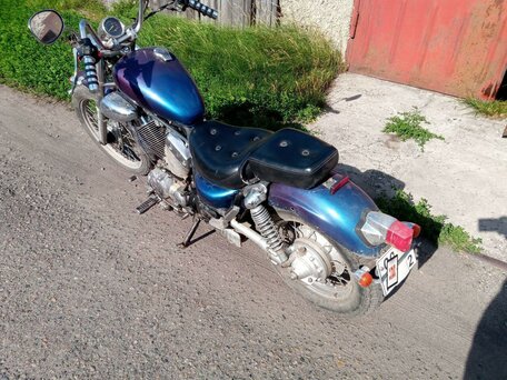 2019 Yamaha XV400 Virago, чёрный, 229999 рублей, вид 3