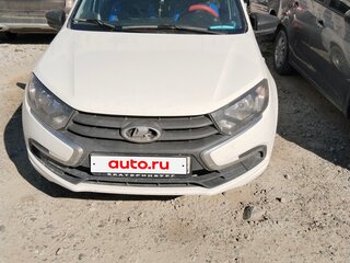 2019 Lada (ВАЗ) Granta I Рестайлинг, белый, 550000 рублей, вид 2