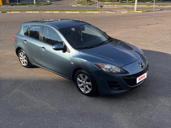 2011 Mazda 3 II (BL), голубой - вид 3