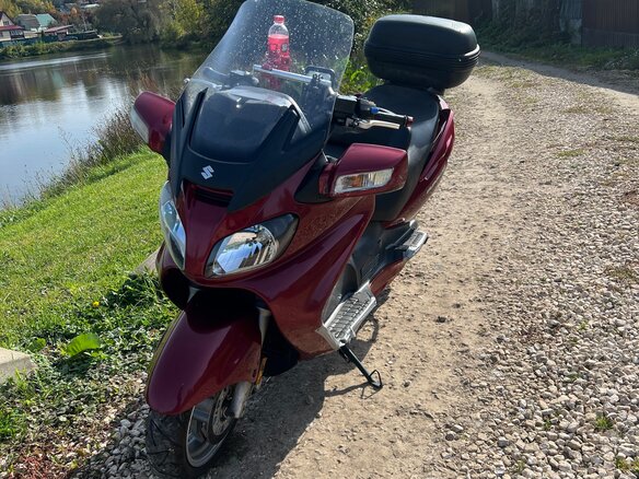 2008 Suzuki Burgman (SkyWave) 650, красный, 335000 рублей