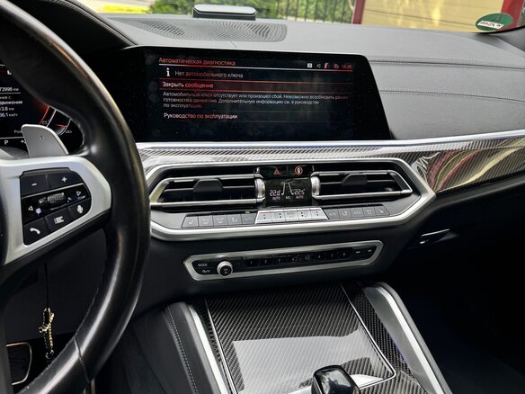 2022 BMW X6 30d III (G06), чёрный - вид 6
