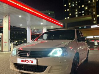 2014 Renault Logan I Рестайлинг, белый, 325000 рублей, вид 1