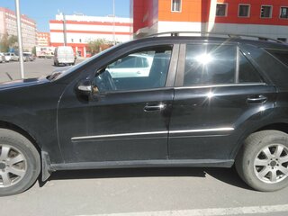 2008 Mercedes-Benz M-Класс 350 II (W164) Рестайлинг, чёрный, 1400000 рублей, вид 3