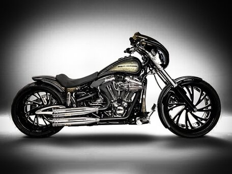 2014 Harley-Davidson Breakout, чёрный, 3500000 рублей, вид 1