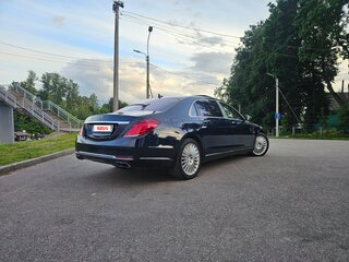 2017 Mercedes-Benz Maybach S-Класс 500 I (X222), синий, 3250000 рублей, вид 5