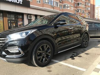 2015 Hyundai Santa Fe III Рестайлинг, чёрный, 3200000 рублей, вид 5