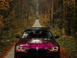 2021 BMW M4 Competition Package G82/G83, серебристый, 7550000 рублей, вид 5