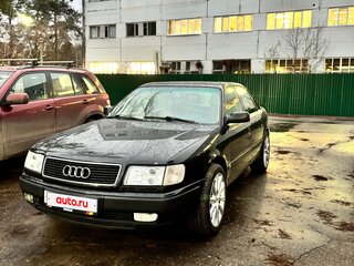 1993 Audi 100 IV (C4), чёрный, 490000 рублей, вид 1